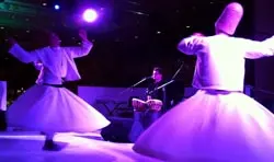 semazen gösterisi